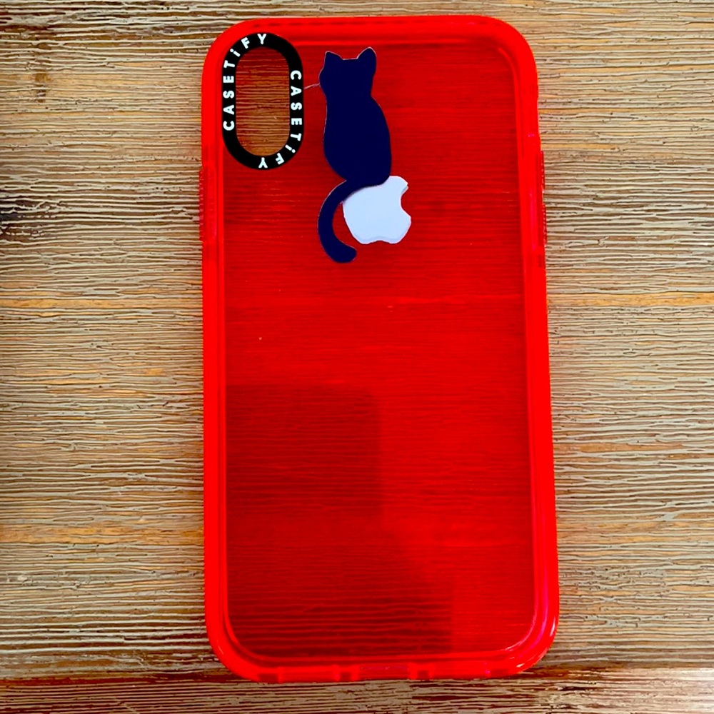 Caseify Apple Cat iPhone XR case